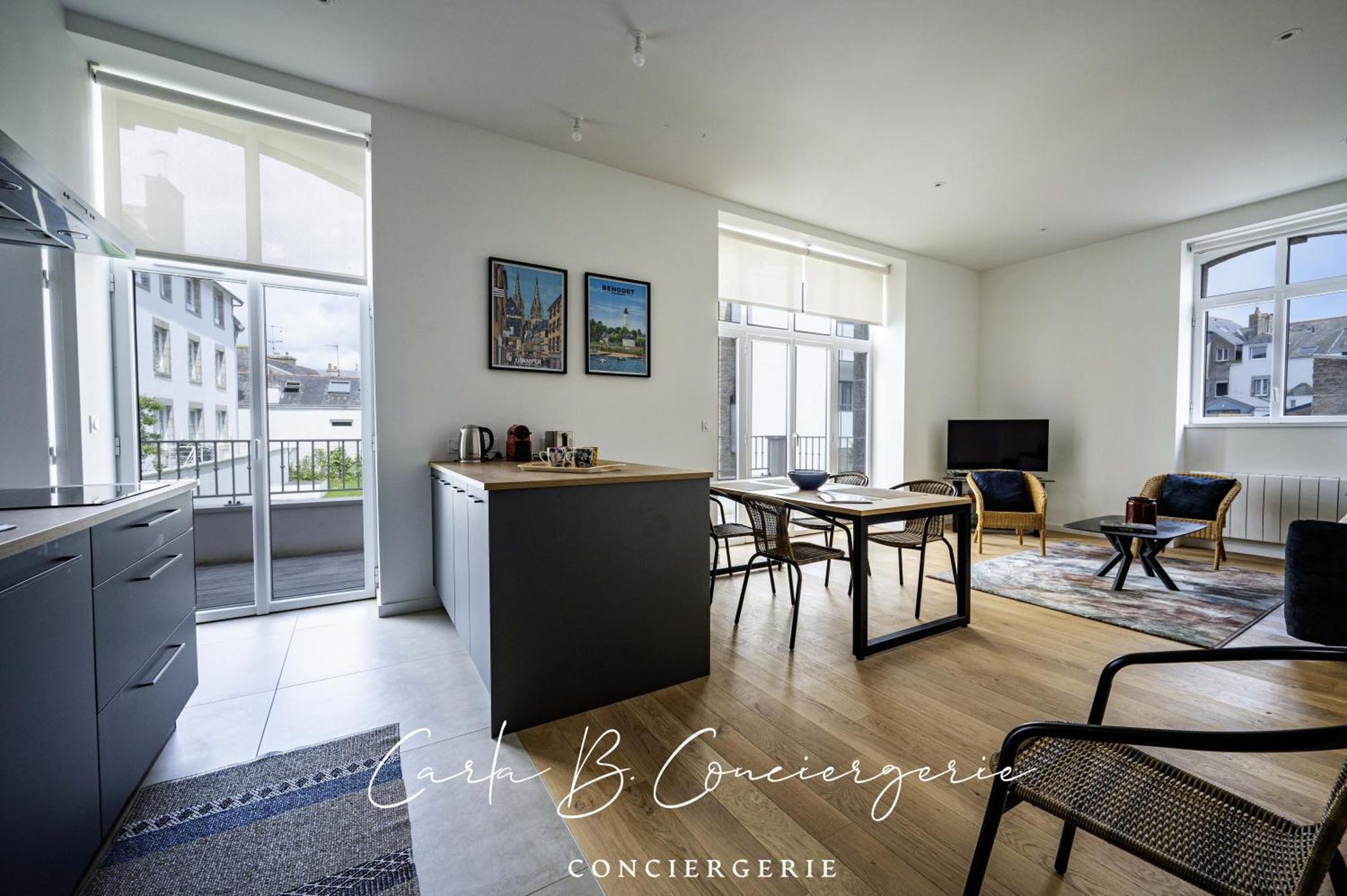 L'Ecrin Concarneau 4 Personnes公寓 外观 照片